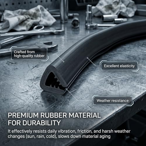 Image of 82 Inch Batwing Inner Fairing Seal Strip for Harley-Davidson Road King