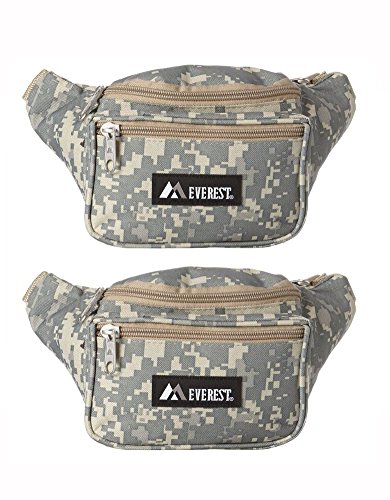 EVEREST Signature Waist Pack Camo Set of Two