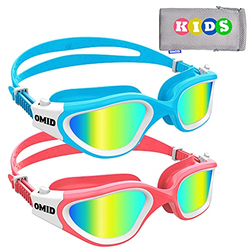 Lunettes de natation pour enfants anti-buée OMID pour en finir avec l'eau dans les yeux