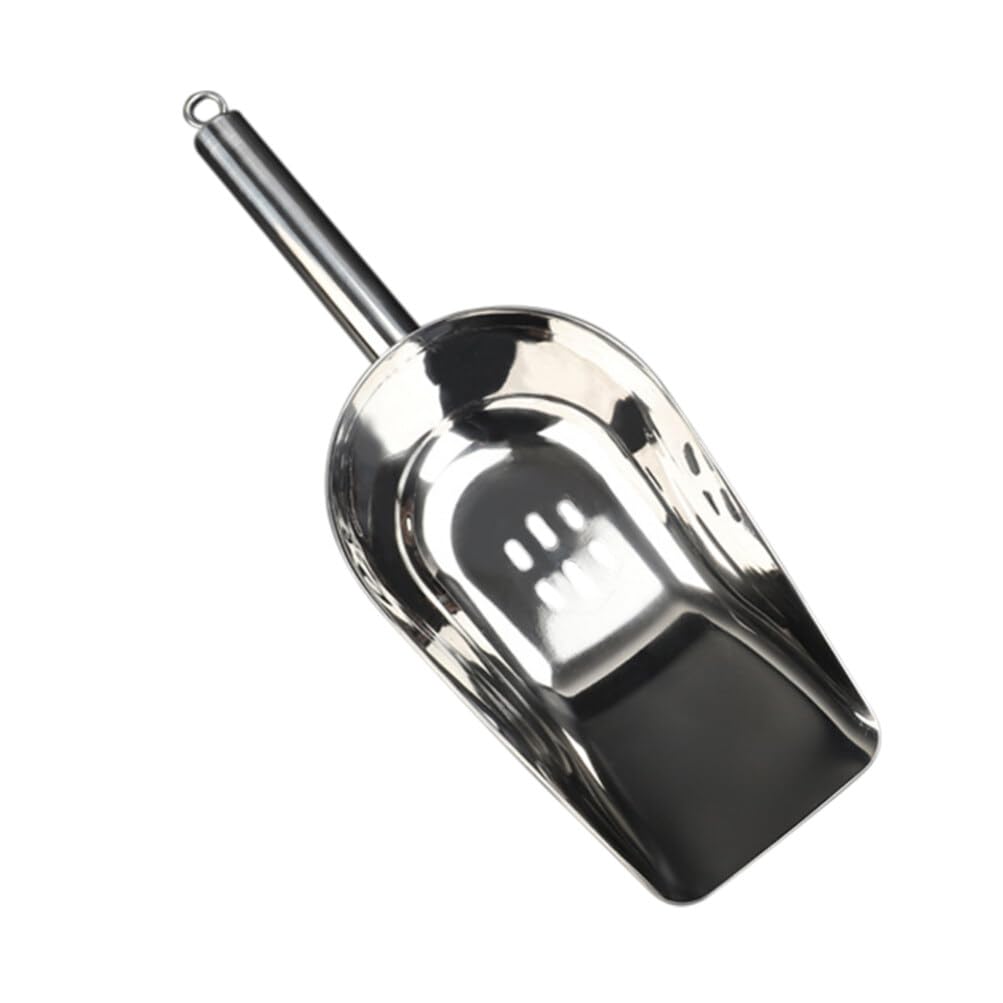 Luxshiny 1pc Premium Stainless Steel Ice Scoop Versatile Food Shovel for Rice and More Essential Kitchen for Home and Bar Use