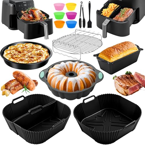 Accesorios para freidoras de aire caliente Cecotec 6L/5,5L/6,5L, accesorios para freidoras Cosori 5,7L/6,2L, otras freidoras de 4,7-8,3L.