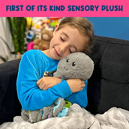 Image of MEAVIA Sensory Octopus Plush Toy, Reversible Fidget, 1 Lb. Weighted