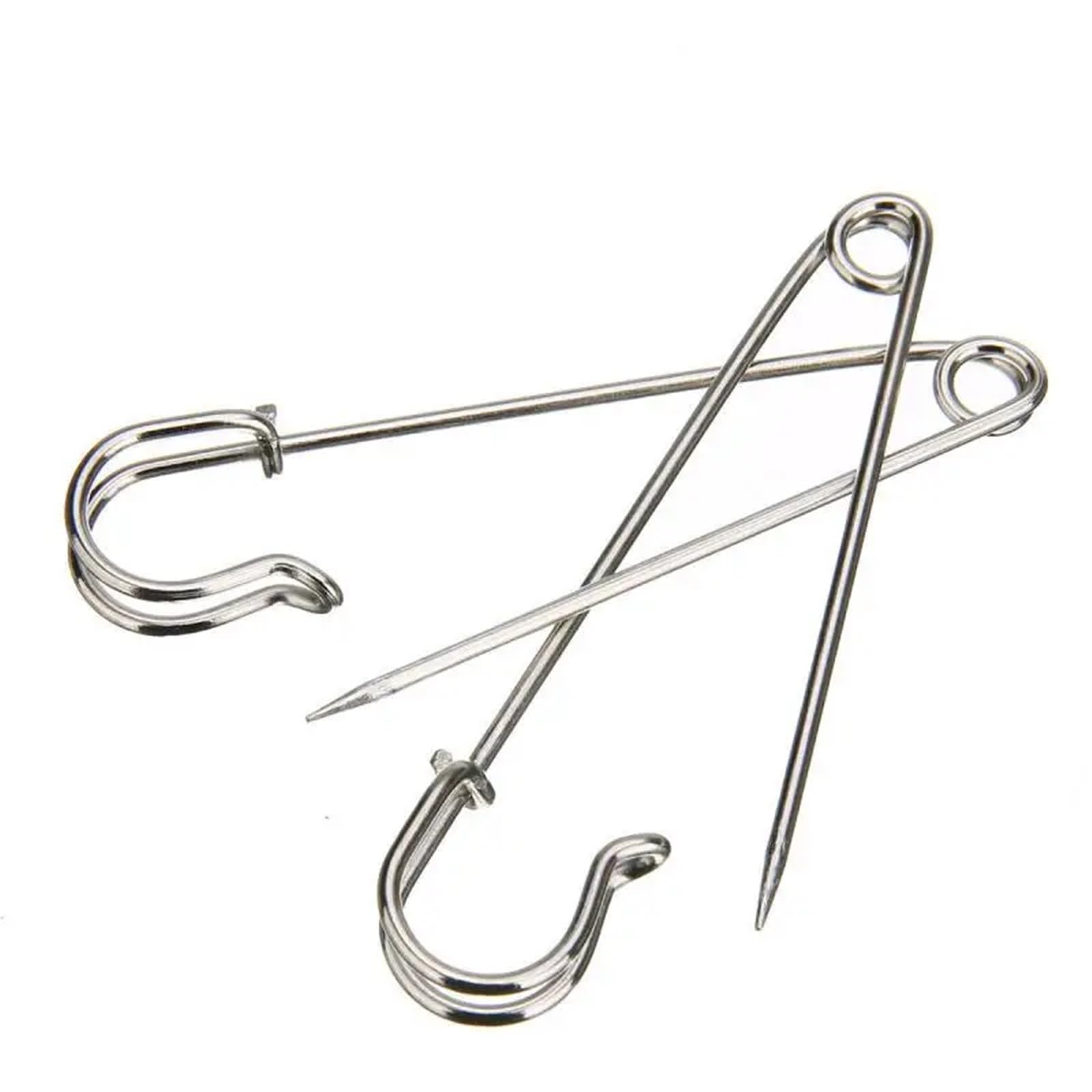 Sicherheitsnadeln, 100–250 Stück, DIY-Nähwerkzeuge, Nadeln, große Sicherheitsnadeln, Brosche, Bekleidungszubehör (38 mm, 250 Stück)