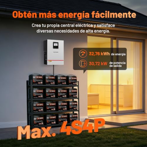 Image of HumsiENK 12V 160Ah Plus LiFePO4 Lithium Battery, 2048Wh Energy Trolling Motors Battery, 150A BMS with Low-Temp Protection, 15000+ Deep Cycles, 10 Years Lifespan, for RVs, Energy Storage, Solar, Boat