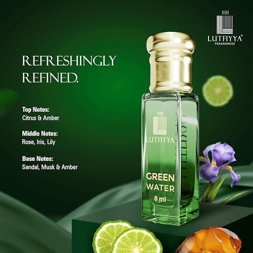 Image of Non-Alcoholic Roll-On Attar Liquid For unisex (8 ML* 4) | Long Lasting | Set of 4 Pieces [ GREAT CHIEF | DIVINIA | GREEN WATER | MIZ YAAN ] (LUXURIOUS LAYERS)