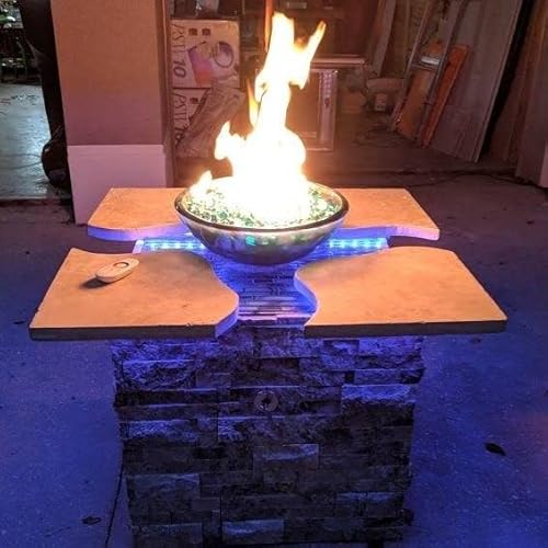 Easyfirepits Lifetime Warranted 316 Stainless Steel Marine Grade Ring Burners (12.00, 12 Inch Double Ring) #TOP5