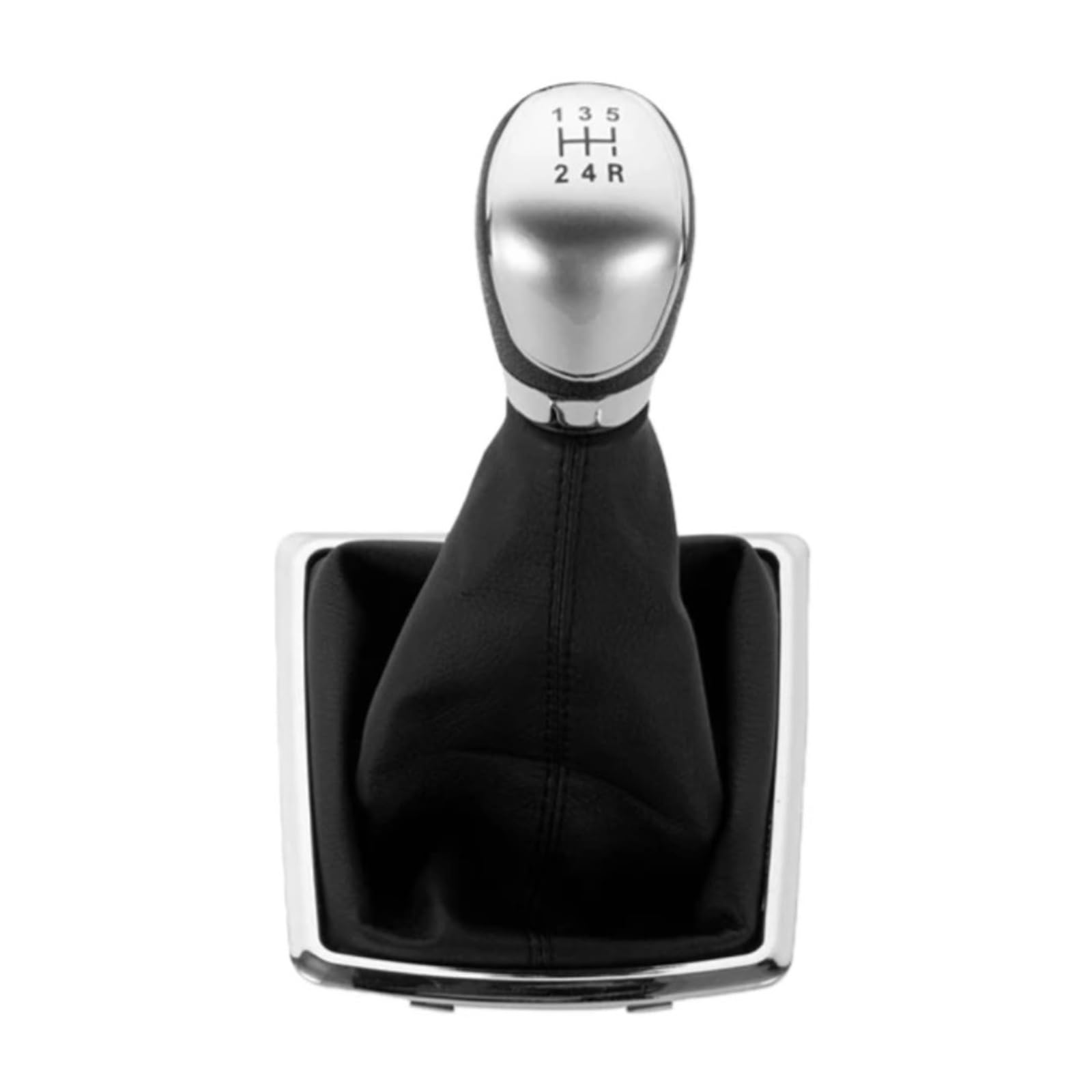 Glblpexelr Small Matte 5 Insert Shift Knob For Fiesta 2008-2012 For Focus Mk2 2005-2011 Black Upgrade