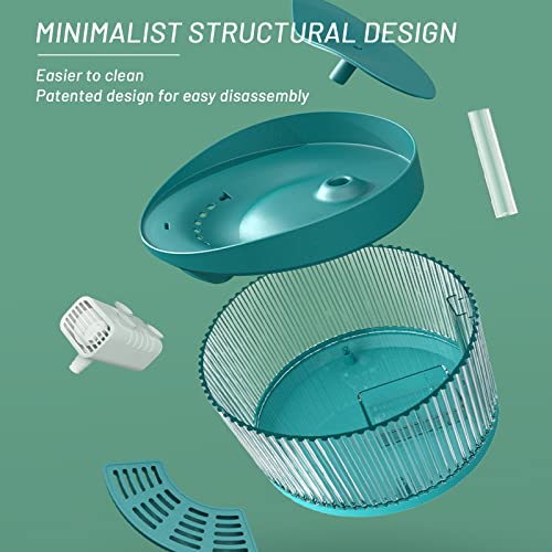 Fuente automática de agua para gatos y perros 1.8 L miniatura 4