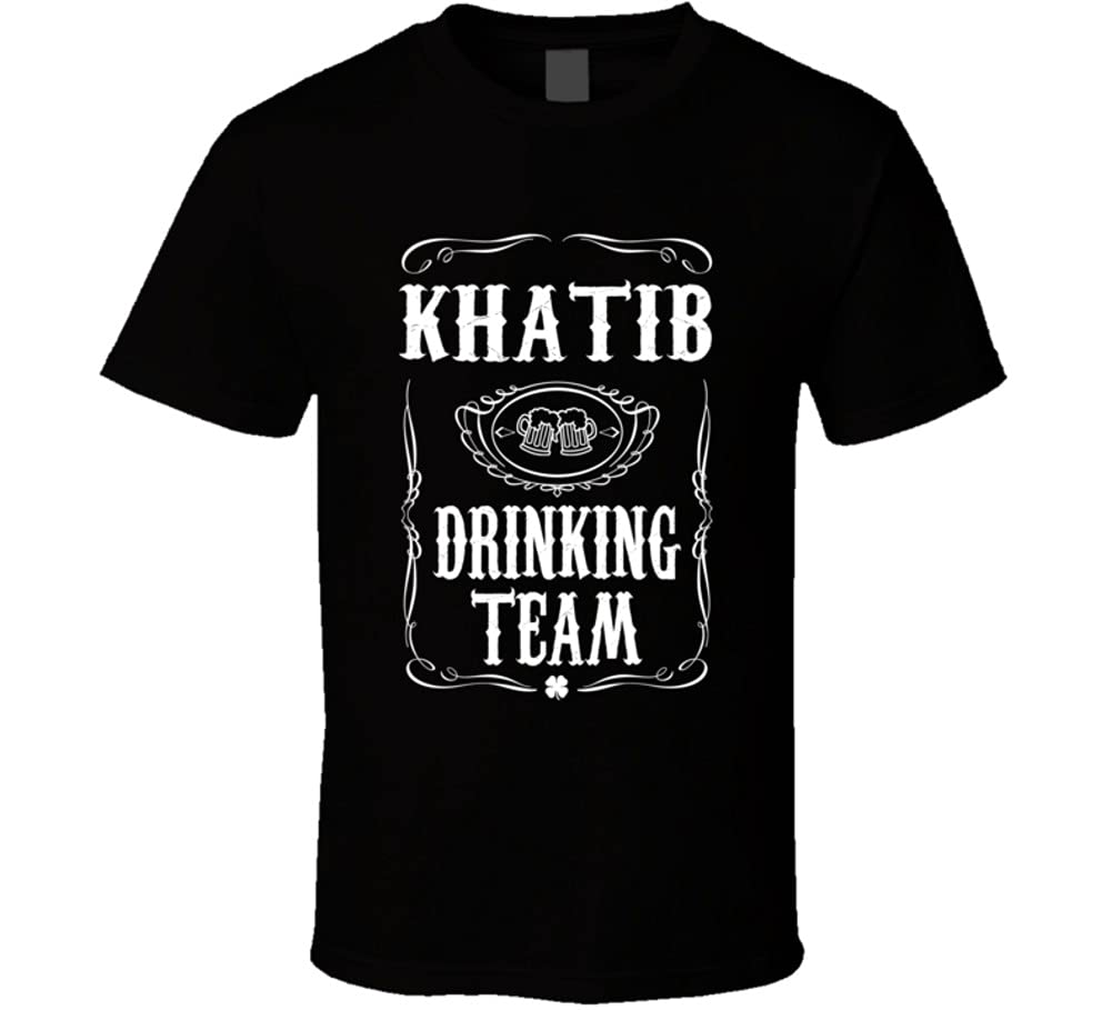 SHAMBLES TEESKhatib Drinking Team Tee Last Name Family Reunion Gift Idea T Shirt