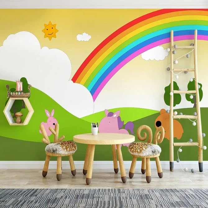 Papier peint 3D grand format pour décorer une chambre de bébé - 2