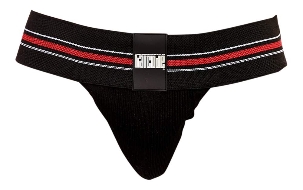 Barcode Berlin Men's Black - Underwear - Boris Jockstrap - 1X Size S