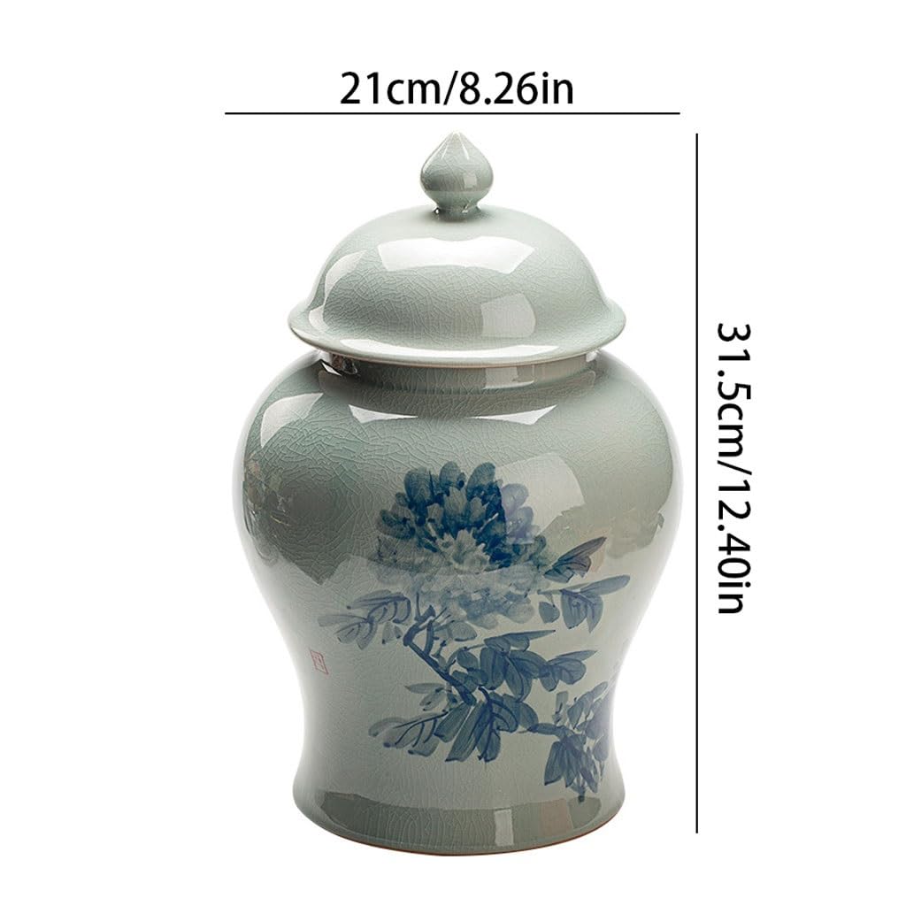 Puszka do herbaty ręcznie malowane ceramiczne puszki na herbatę gospodarstwo domowe 4200 ml czarna herbata zielona herbata puszki do przechowywania herbaciarni pojemnik na herbatę