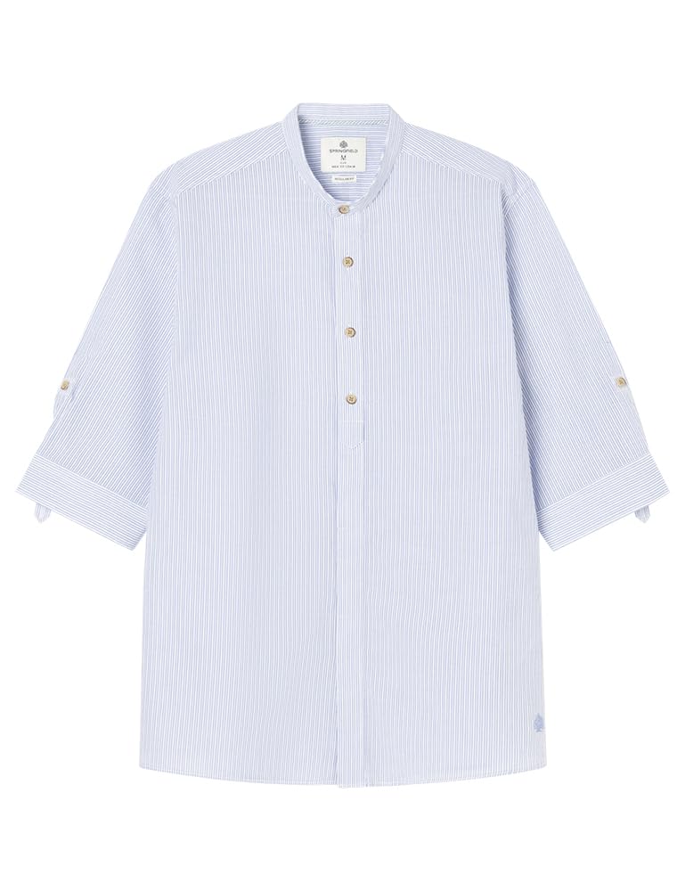 SPRINGFIELD Men's Shirt, Medium Blue, XL