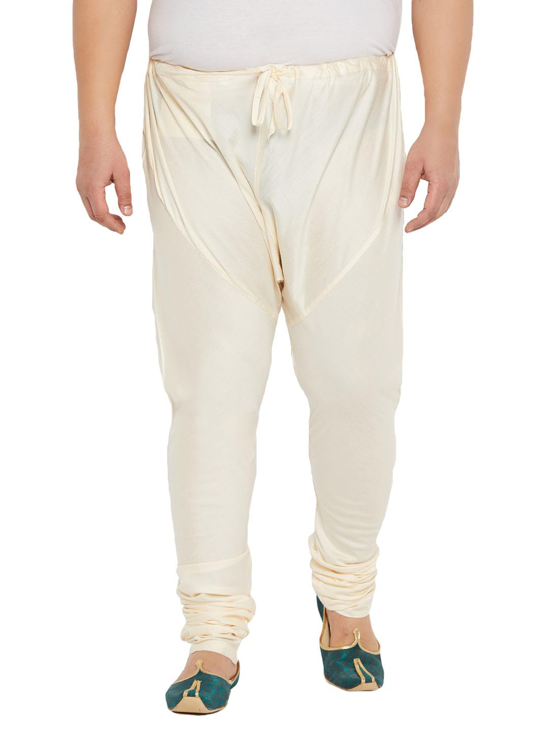 Men's Cream Viscose Pyjama