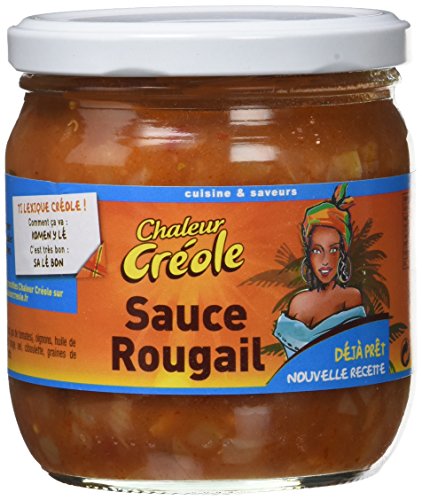 CHALEUR CREOLE Sauce Rougail 380 g - Lot de 3