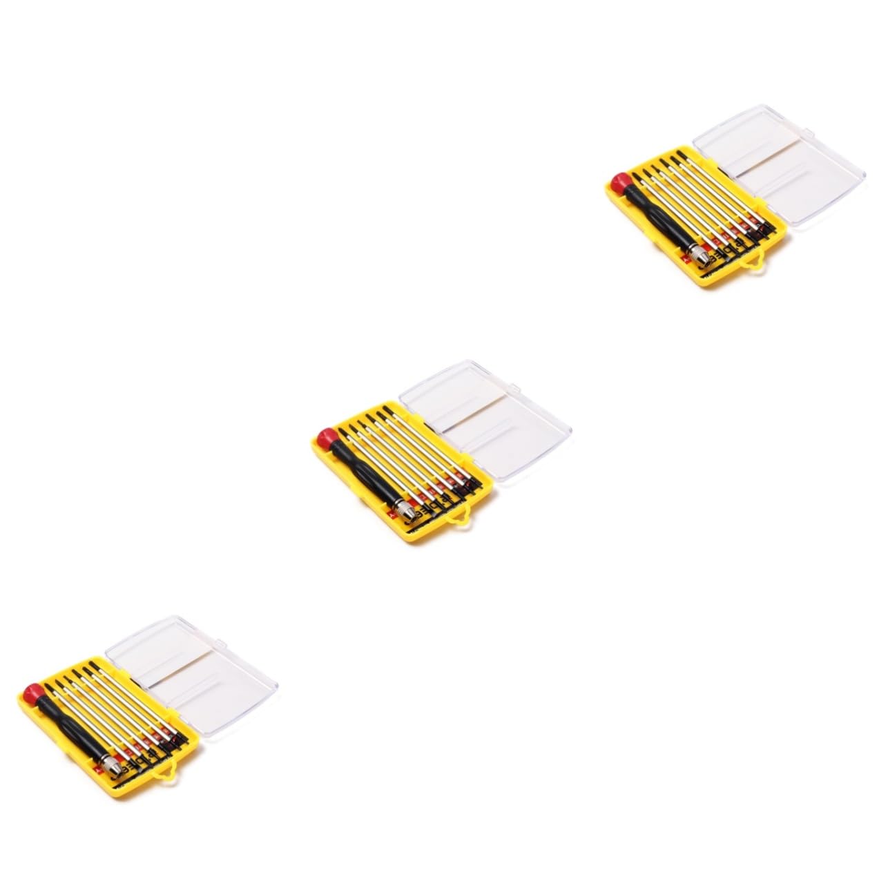 Gadpiparty 3piezas Destornilladores De Precisión Herramienta Multifuncional Para Reparación De Relojes Laptops y Electrónica Mango Ergonómico y Alta Precisión
