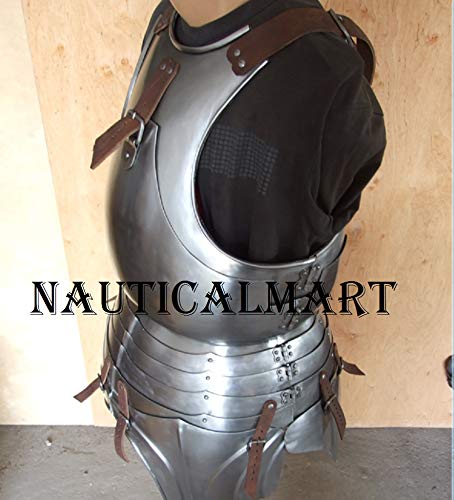 Medieval LARP Fantasy Costume Steel Armour Cuirass Breastplate
