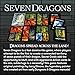 Looney Labs Seven Dragons - Fast Strategy Card Game with Iconic Dragon Artwork for Families