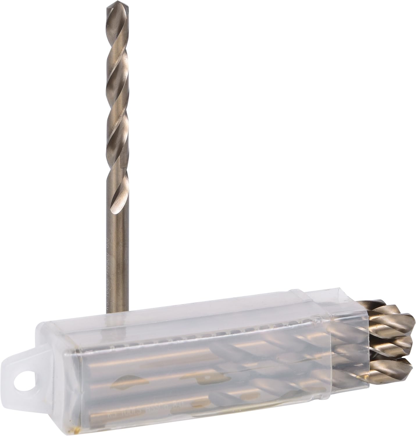 KS Tools 330.3080 Broca helicoidal HSS-G Co 5, 8mm, paquete de 10