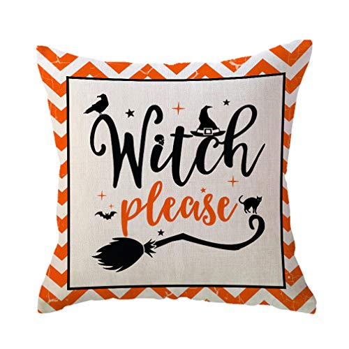 Uloveloveyourselfhappyhalloweenthrowpillowcoverwitchpleasehalloweendecorativepillowcase18x18inchblackorangefarmhouseholidaydecorationssetof2forsofacouch  Urban Country Home Decor Ulove love yourself happy halloween throw pillow cover witch please halloween decorative pillowcase 18x18 inch blackorange farmhouse holiday decorations set of 2 for sofacouch  urban country home decor