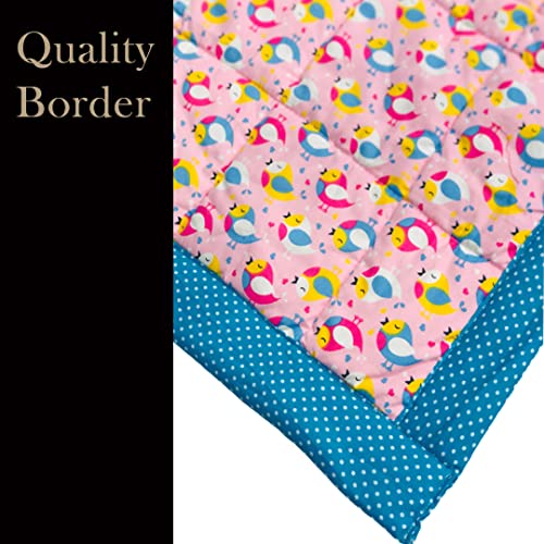 Image of Bedding Mattress for Cotton, Baby Sleeping Bed Set Godari Baby Cradle |Sleeping Mat |Multi Purpose Cushioned Bed |Baby Bed for 0 to 2 Years.