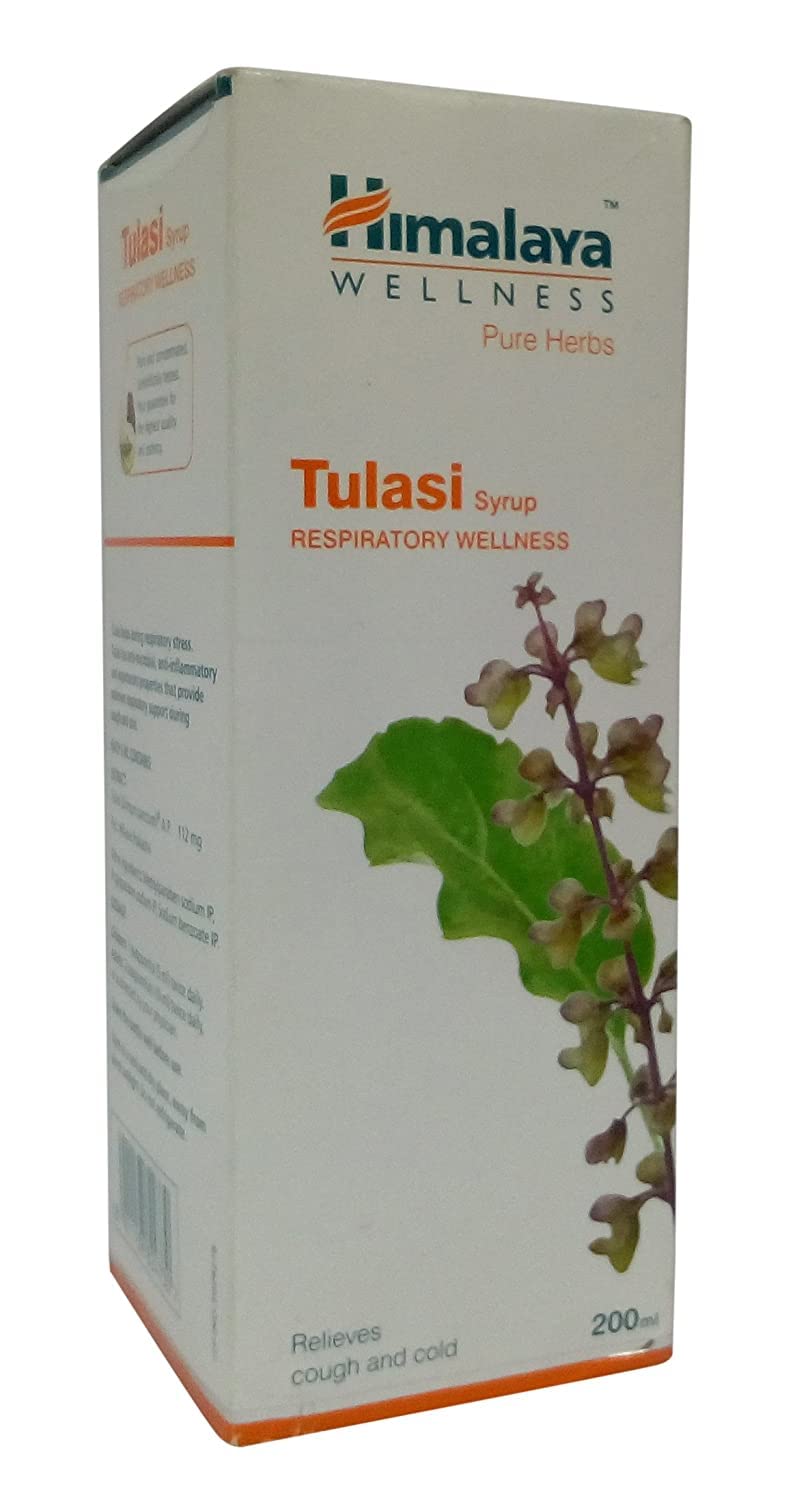 Himalaya Respiratory Wellness - Tulasi Syrup, 200ml Box (B01G5HWR0C) Amazon Price History, Amazon Price Tracker