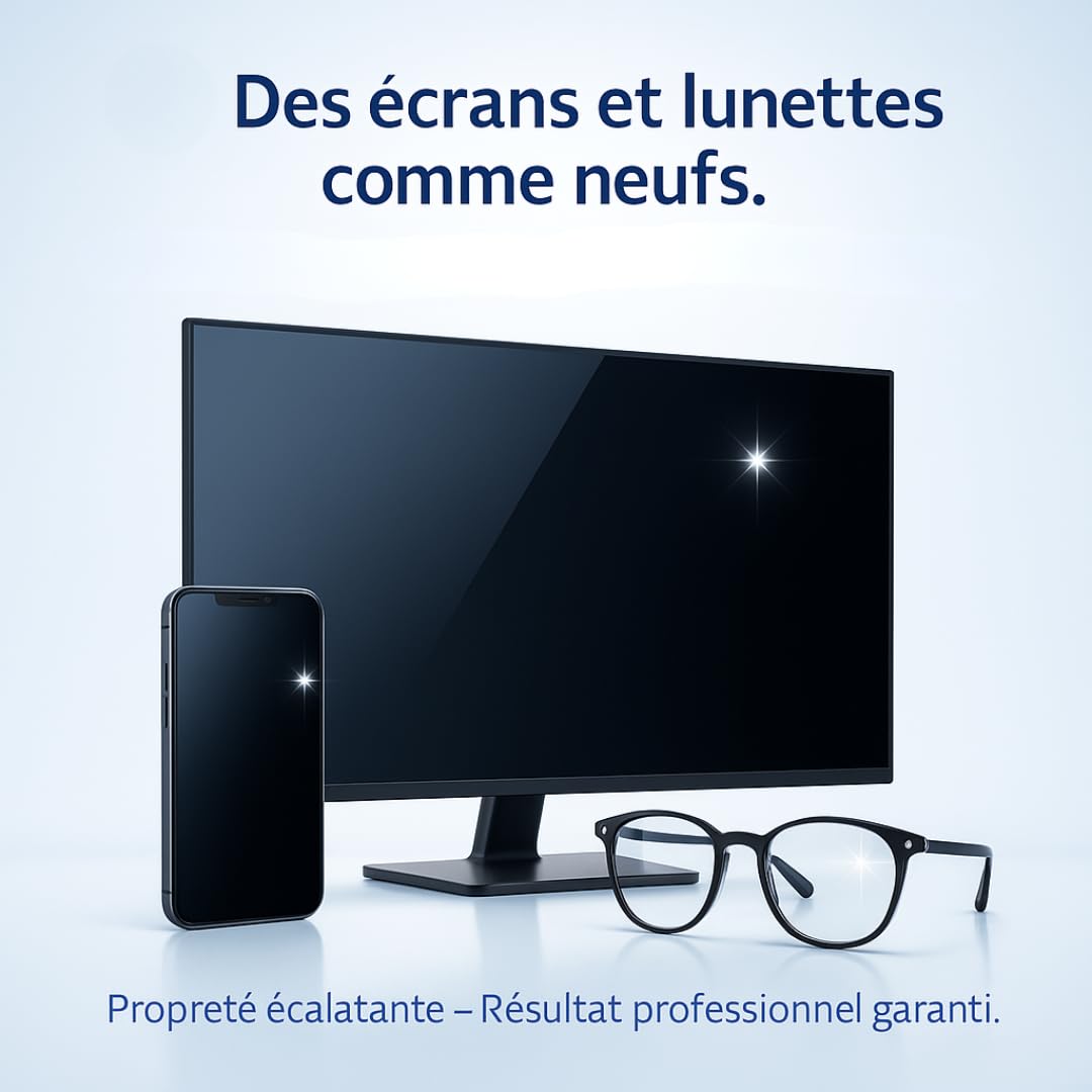 Nettoyant écrans plats et optiques