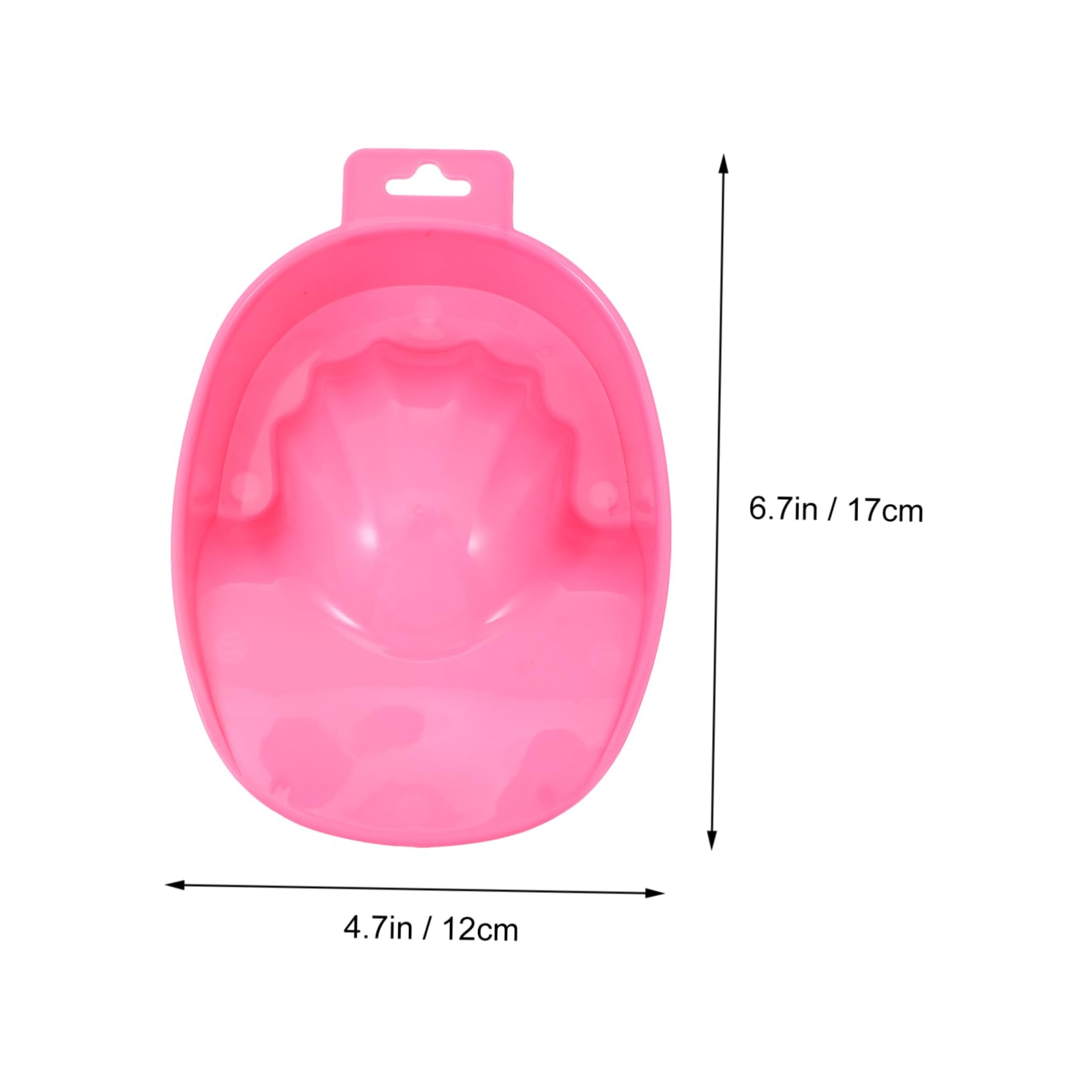 Healeved Nail Soaking Basin 4pcs Manicure Hand Bowl Set Purple Soak off Bowl Nail Dip Remover Kit