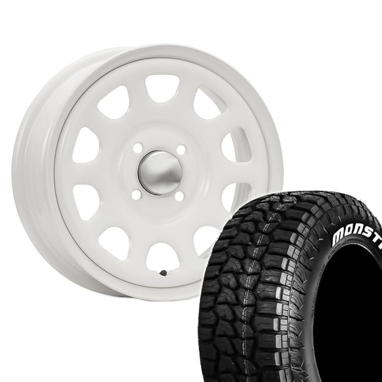 Amazon | タイヤホイール4本セット MLJ DAYTONA SS 14×5.0J 4/100 +42 