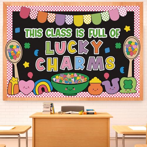 St. Patrick's Day Bulletin Board Decorations Set image