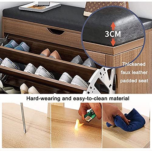 Compartiment caché pour chaussures : le banc moderne qui range votre entrée - 6