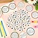 50 PCS Morning Meeting Chips Students Questions Cards 25 Styles Conversation Starter Primary Student Response Cards for Classroom Icebreaker Activity Improve Communication Listening Vocabulary Skill
