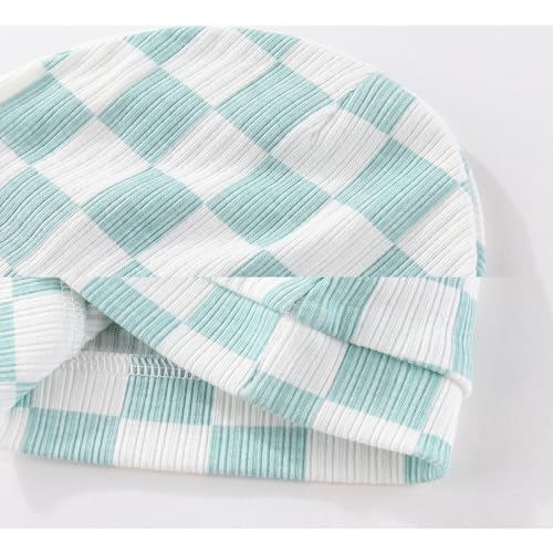 Newborn Baby Boy Girl Caps Mittens Socks Set Cotton Baby Essentials Accessories (Hats+Gloves+Socks)4