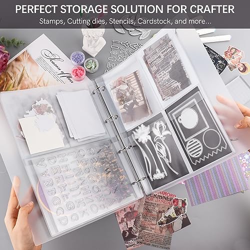 Briartw 10 Page Protectors Pockets Inserts with Two Pockets - Image 3