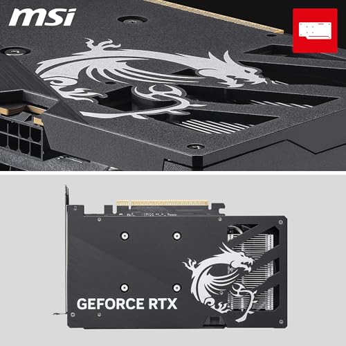 Image of MSI GeForce RTX 5050 8G Gaming OC Graphic Card - NVIDIA GeForce RTX 5050 GPU, 8GB GDDR6 128-bit Memory, 20 Gbps, PCI Express Gen 5 x16 Interface, Upto 2632 MHz, Twin FROZR 10