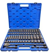 16-Piece 1/2-Inch Drive Impact Hex Bit Socket Set (10mm To 32mm