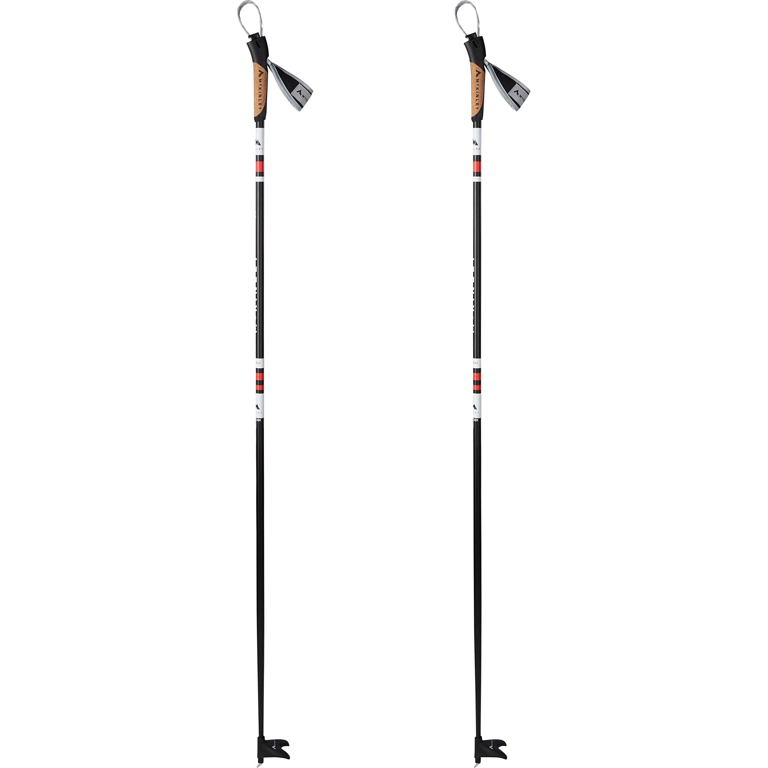 McKinley Active 2.0 Ski Pole Black/Silver/Anthrac 145