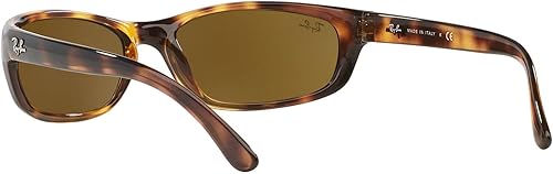 Miniatura 6 de Ray-Ban Gafas de sol rectangulares RB4115 para hombre negroverde polarizado 2244in negroverde polarizado