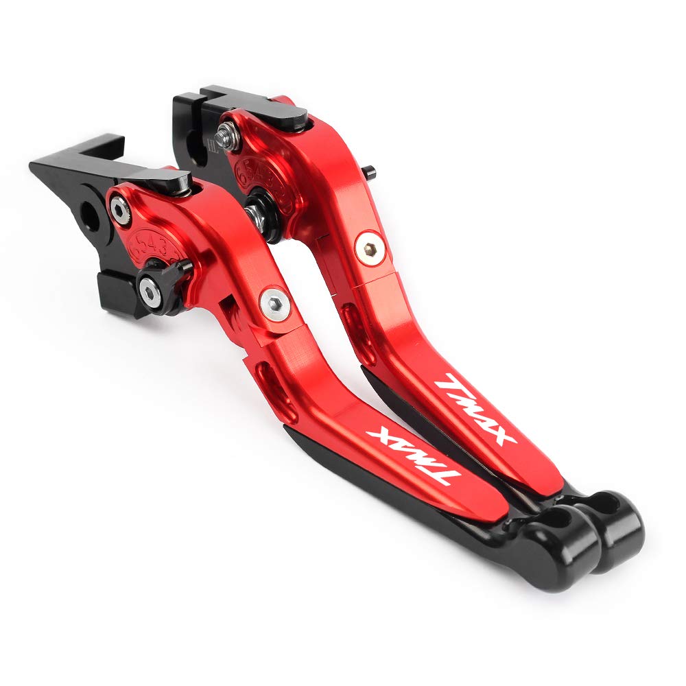Set leve freno in alluminio Regolabile titanio Per TMAX 500 2008-2011; TMAX 530 SX DX 2012-2019