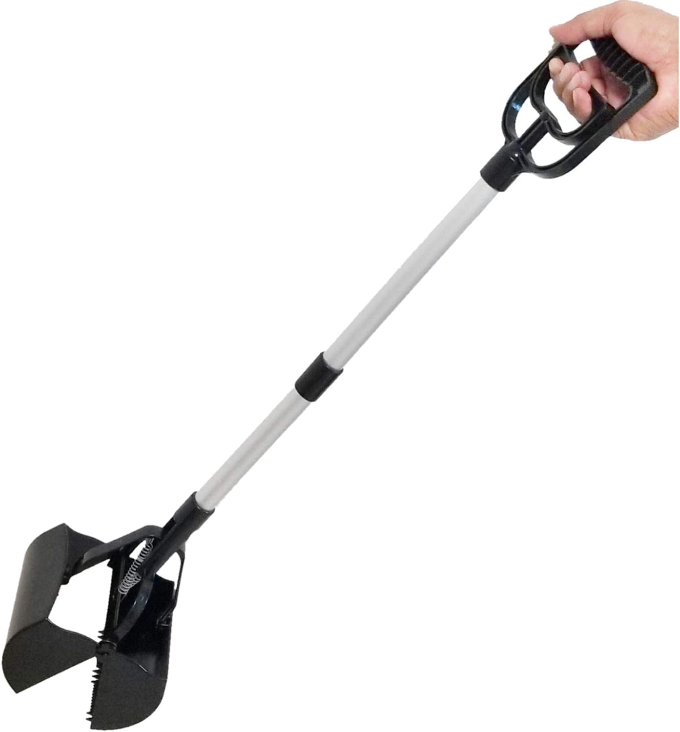 PSK PET MART ETS Portable Handheld Dog Pooper Scooper, Easily Pick up pet Poop Without Mess; no Touch, Nothing to Clean. Claw jaw Works Great on Grass, Gravel, or Dirt (28 INCH Scooper Black) (B0CQM724QF) Amazon Price History, Amazon Price Tracker