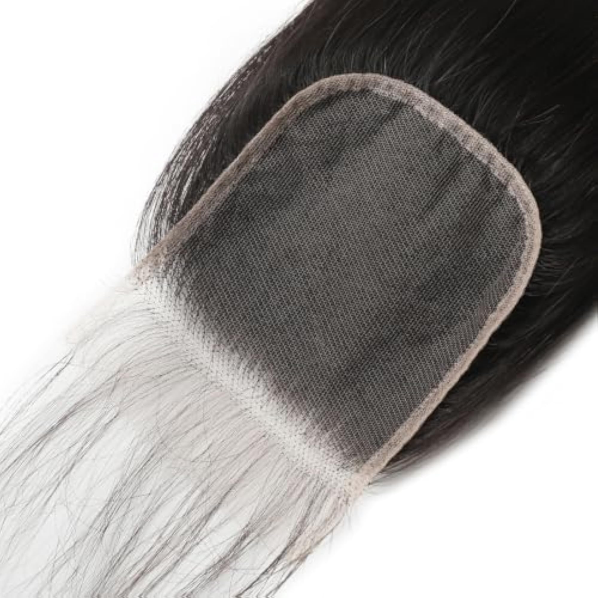 Free Part Lace Closure 4x4 Straight Human Hair, 14 Inch