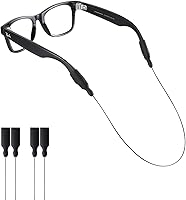 Vista 10 de Correa de lentes de sol para lentes Meta RayBan, patillas gruesas, correas para gafas, cordones para hombres, mujeres y niños, soportes para gafas