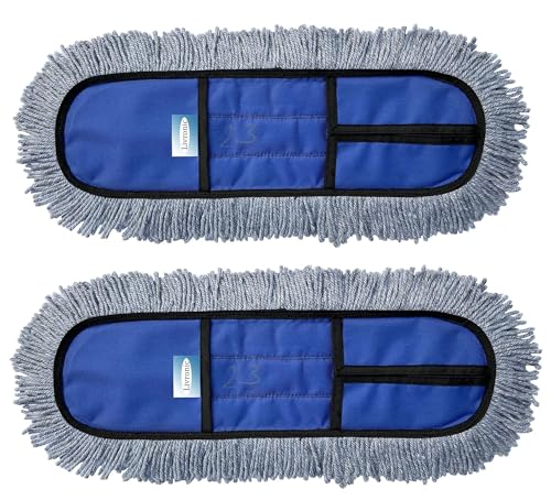 Livronic® 18 Inch Mop Refill Pad | Microfiber Cotton & Woolen Ble...