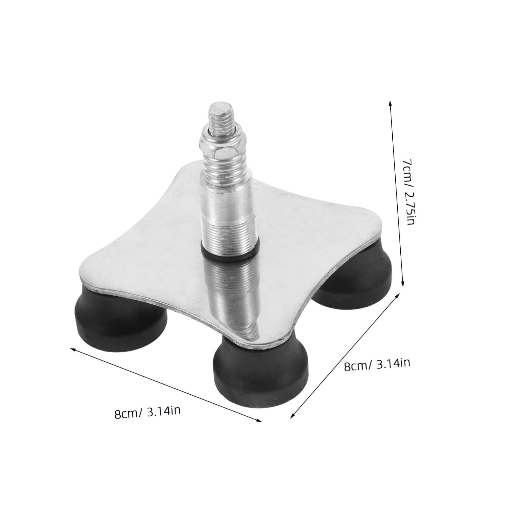 NOLITOY Crutches with Non-Slip Feet Hiking Pole Tips Walking Stick Expansion Tube Walking Pole Parts Walking Stick Ferrules Trekking Pole Tips Protector Hiking Stick Tips Cane Tip Rubber