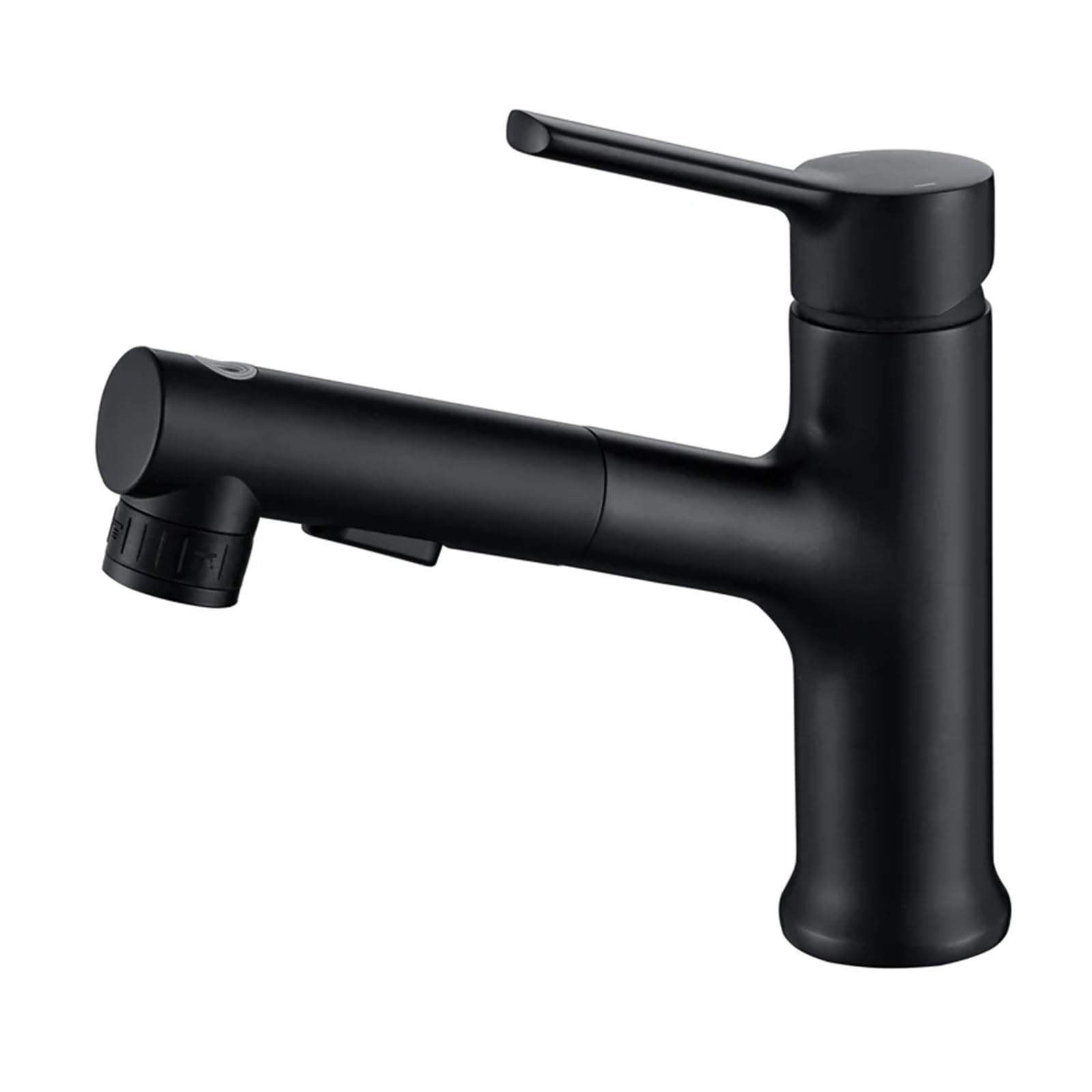 Robinet d'évier à douchette extractible et jet flexible eau chaude froide