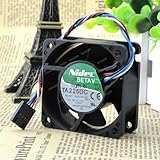DJHAQDM Compatible pour Nidec TA225DC B35198-35 12V 0.14A 6025 4-Wire Ventilateur de Refroidissement