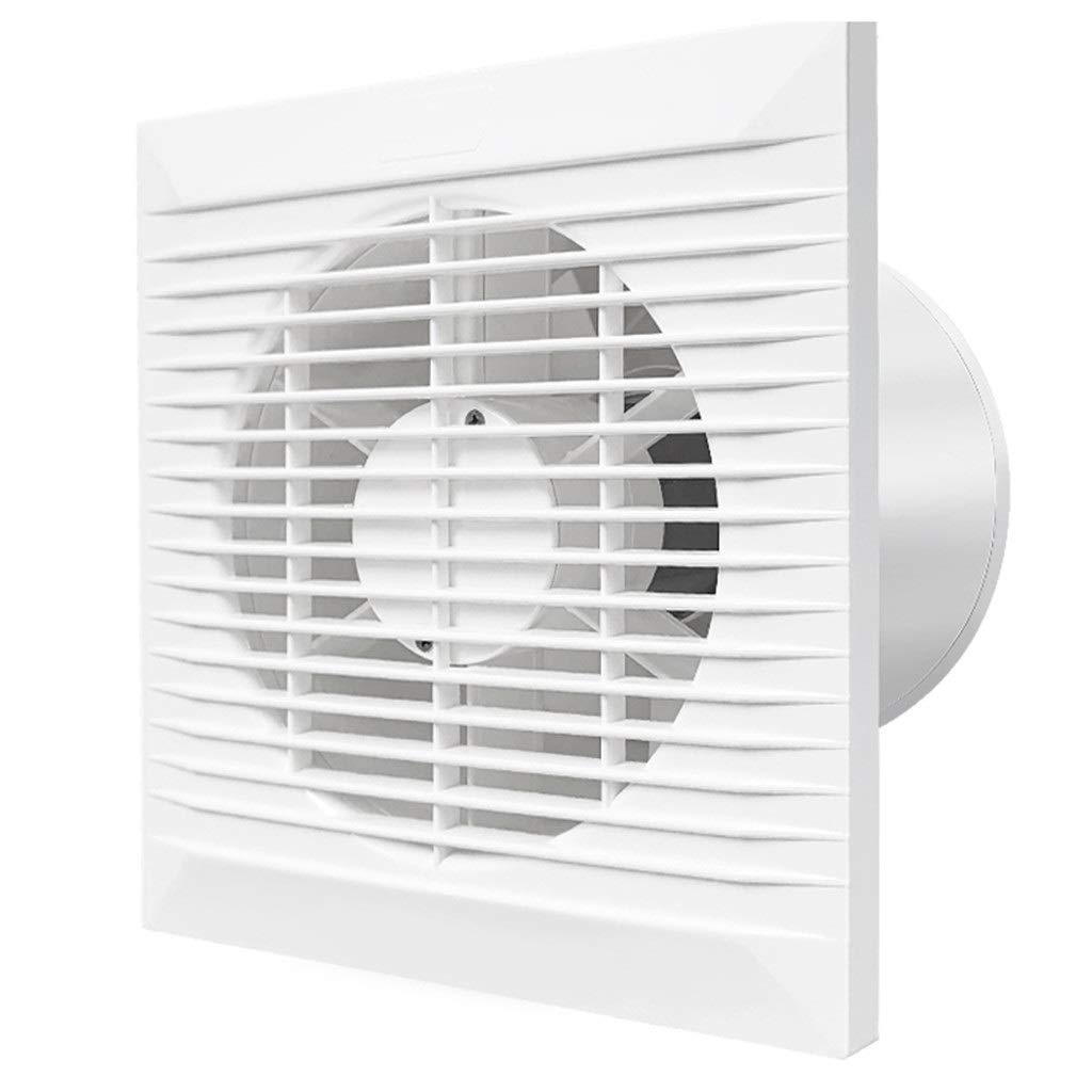 Aspiratore da Bagno, aspiratore da Cucina Silenzioso da 8 Pollici, Parete con Finestra in Vetro per Bagno/Soggiorno/Camera da Letto