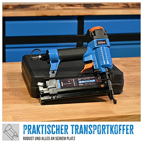 Güde 40221 Pressure Air Clamp/Nailer 3-in-1, 25 x 6 x 24 cm, Blue - Image 2