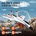 VEVOR RC Plane, 2.4GHZ 4 Channel RC Airplane with 6-Axis Gyro Stabilizer&2 Batteries, Ready to Fly SU-27 Fighter Aircraft Plane Toy for Adults Kids Beginners Boys Birthday/Xmas Child Gift