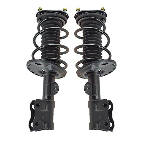 Image of TRQ Front Strut & Spring Assembly Set | For 12-15 Toyota Prius Plug-In 10-15 Prius Driver & Passenger Side Pair